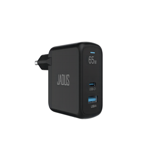 JADUS Classic series 65W USB-C+USB-A PD Charger
